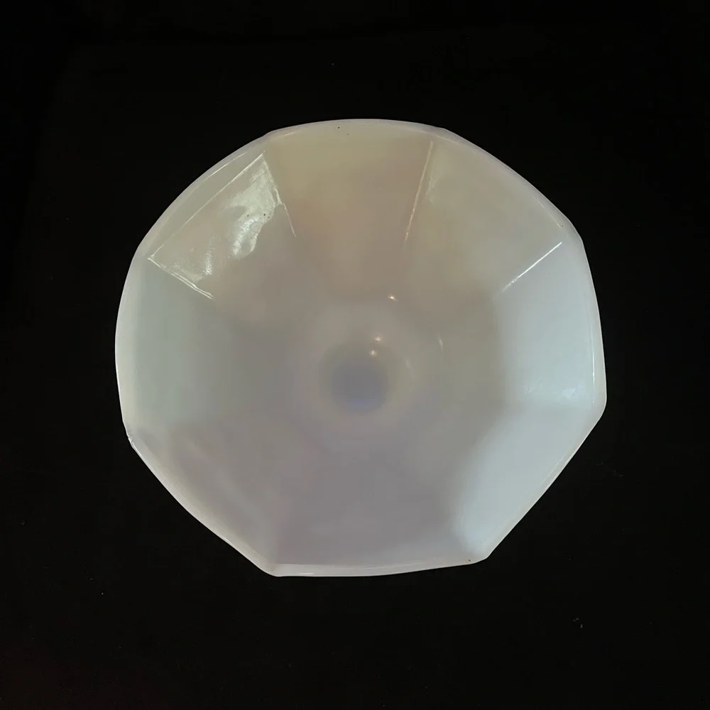 COPY - Vintage Milk Glass Pedestal Bowl